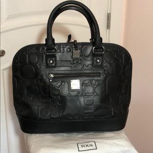 New Authentic tous cubik piel handbag/ purse